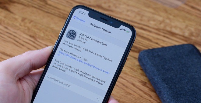 iOS 11.4’ün 5.Beta Sürümü Geliştiricilere Sunuldu