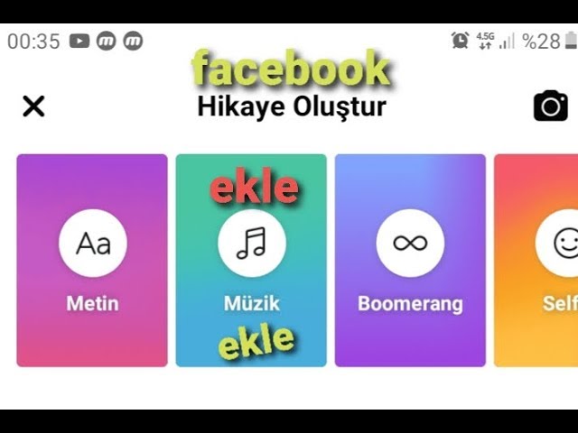 Facebook’ta Hikayeye Müzik Ekleme Nasıl Yapılır?