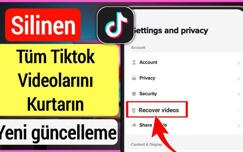 Tiktok Silinen Mesajları Geri Getirme Nasıl Yapılır?